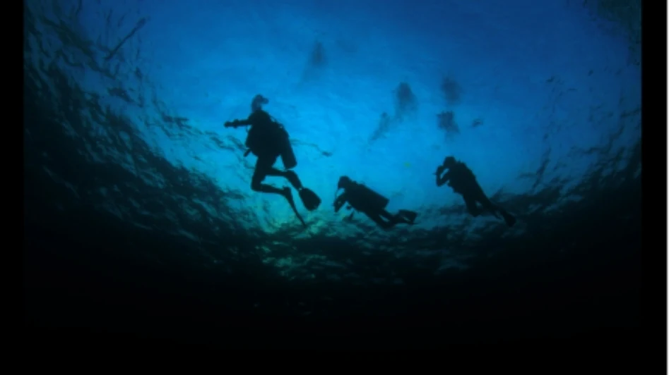 Group diving during PADI courses with Scott Finch in Gran Canaria
