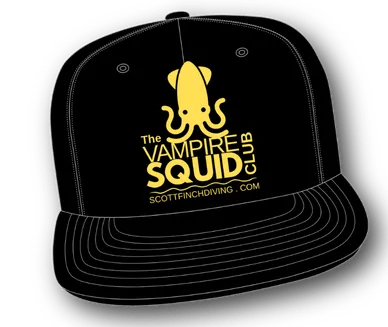 Black Vampire Squid Club cap